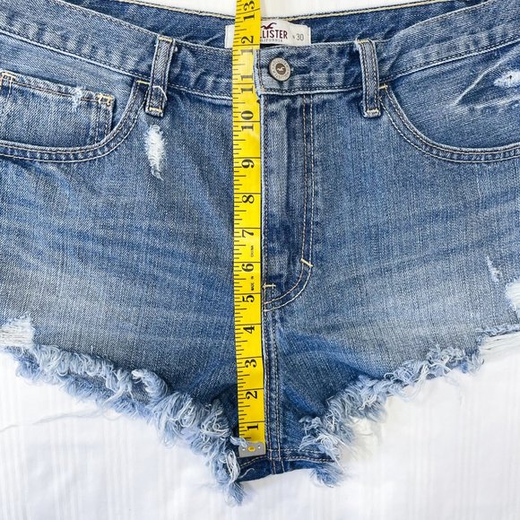 Hollister | High Rise Cutoff Jean Shorts | 11 / 30 - Picture 13 of 14